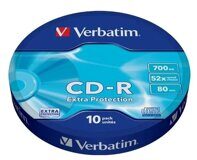 CD-R Verbatim 700Mb 52Х 1шт.